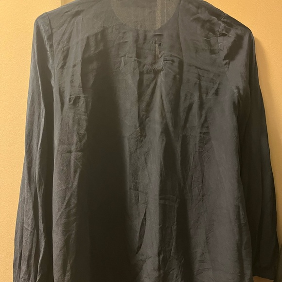 Zimmermann 100% Silk Navy Blouse - Size 0 - Picture 7 of 7